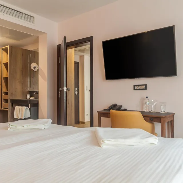 شقة ديلوكس بإطلالة على البحر بشرفة، Amiral Hotel 3/10