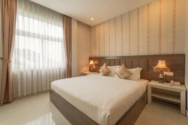 شقة بريميير بسريرين مزدوجين بغرفتي نوم، Eden Plaza Danang 2/2