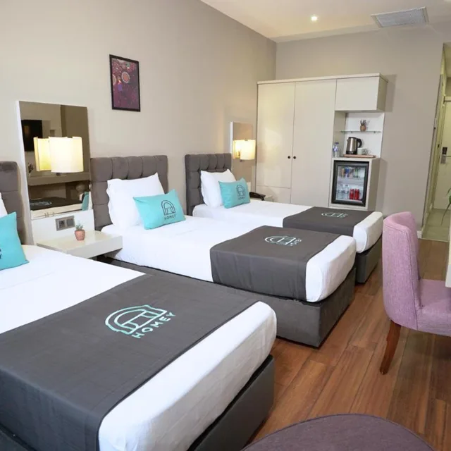 غرفة أساسية ثلاثية، Homey Airport Hotel 2/10