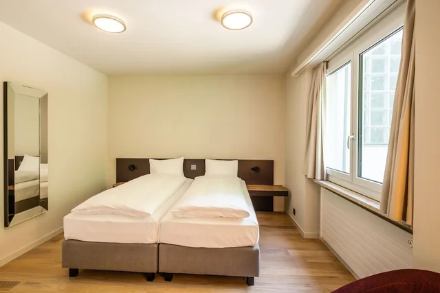 غرفة كلاسيكية بسريرين منفصلين، Hotel Seeburg Luzern 3/10