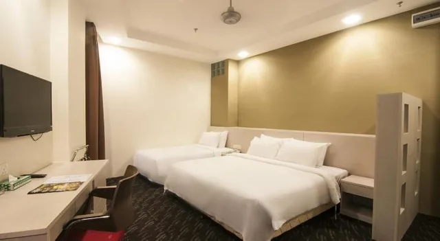 غرفة عائلية بسريرين مزدوجين، Palette KL Sentral Station Formerly Scott Hotel 5/9