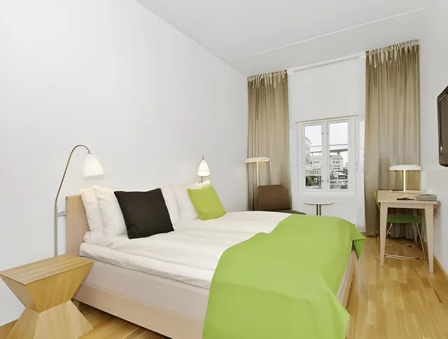 غرفة بسرير مزدوج لذوي الإعاقة، Thon Hotel Kristiansund 1/1
