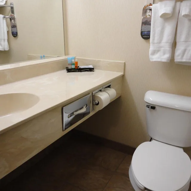 غرفة بسرير مزدوج، Quality Inn & Suites Grande Prairie 9/9