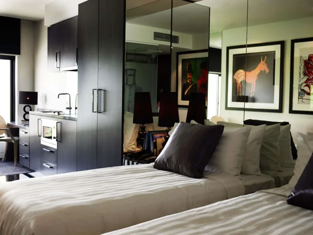 جناح استوديو بسريرين منفصلين، The Cullen Melbourne - Art Series 6/10