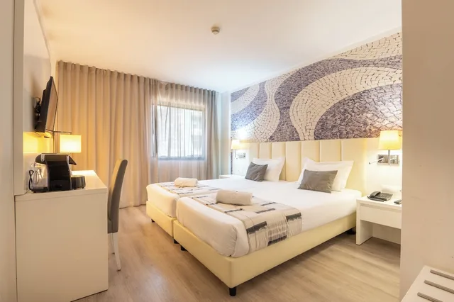 غرفة بسريرين منفصلين، The Hotel Masa Almirante Lisbon Stylish 5/10