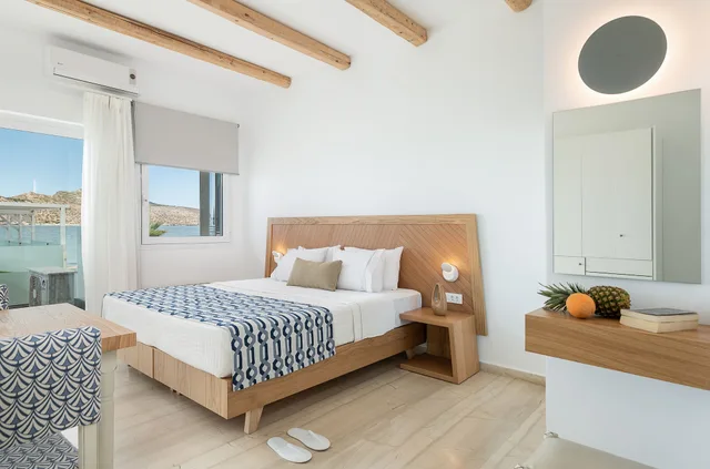 جناح استوديو سوبيريور بسرير كينج بإطلالة على البحر، Hotel Vergina Beach 4/9