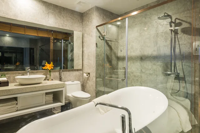 غرفة غراند ديلوكس بسرير مزدوج أو سريرين منفصلين، Bamboo Sapa Hotel 7/7