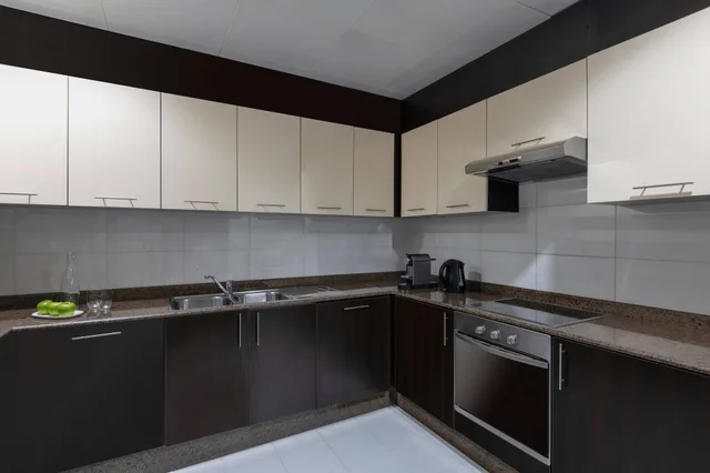 شقة ديلوكس بسرير كوين بغرفة نوم واحدة، Marriott Executive Apartments City Center Doha 7/8