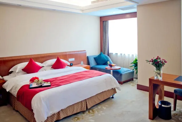غرفة أساسية بسرير مزدوج، Huafang Jinling International Hotel Zhangjiagang 1/8