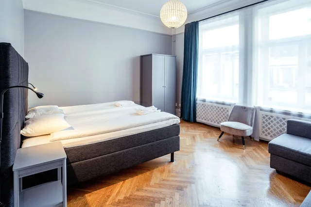 غرفة عائلية بسرير مزدوج، Queen's Hotel First Partner 3/6