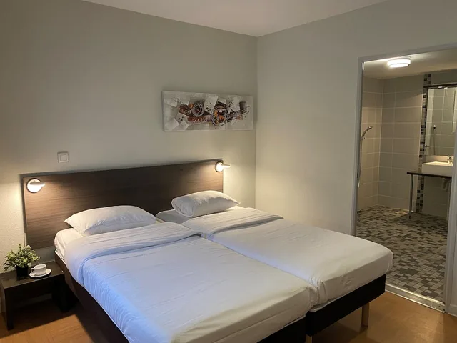 Studio, Twin Beds, Apart'hotel Sainte-Marthe 3/5