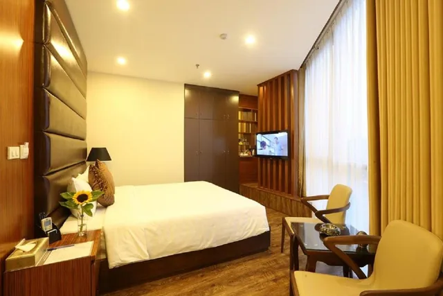 غرفة ديلوكس بسرير مزدوج، Au Viet Hotel 1/3