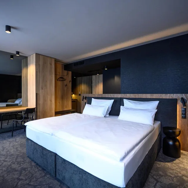 غرفة تنفيذية بسرير مزدوج، Harmony Club Hotel Ostrava 3/10