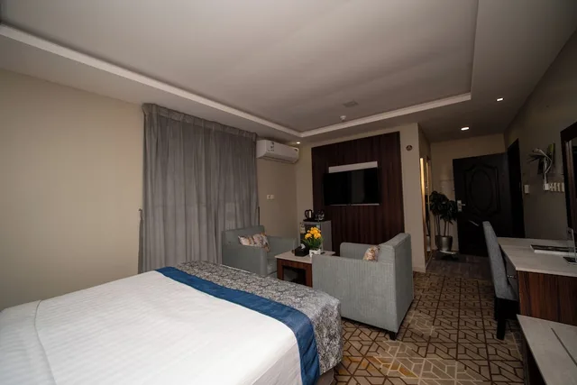 غرفة بسرير مزدوج أو سريرين منفصلين، سوات للشقق الفندقية(Swat Furnished Apartment) 5/10