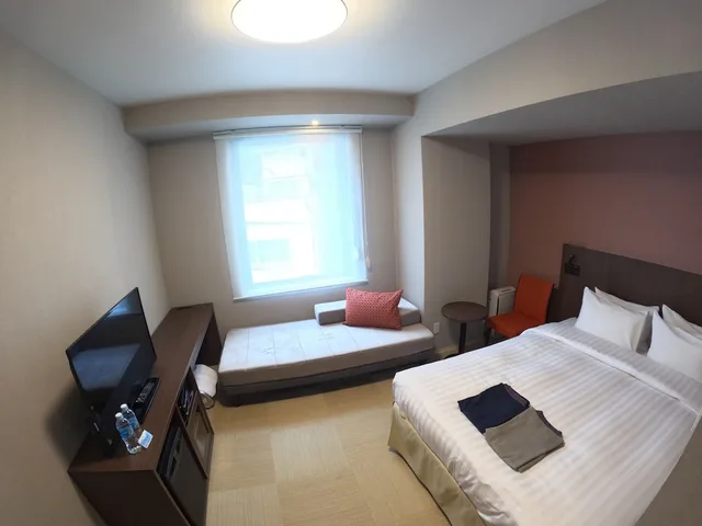 غرفة عائلية بسرير مزدوج، Hiyori Hotel Osaka Namba Station 1/1