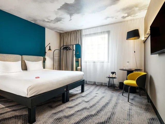 غرفة بسرير مزدوج وسرير فردي، Ibis Krakow Centrum 1/2