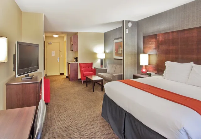 جناح بسرير كينج مع أريكة، Holiday Inn Express Hotel Suites Atlanta-Cumming 1/3