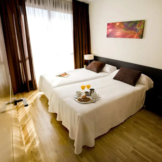 1 Bedroom, Apartment, Twin Beds, Compostela Suites 2/3