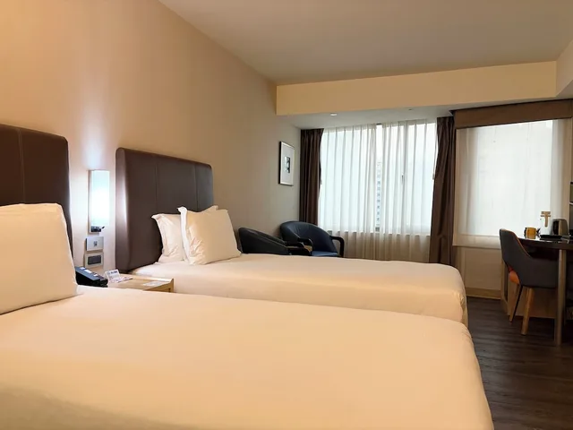 غرفة قياسية بسريرين منفصلين، Holiday Inn Express Taoyuan 1/10
