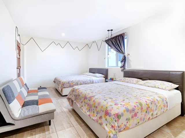 غرفة رباعية بسريرين مزدوجين، Snooze Cameron Highlands 2/2