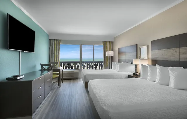 Room, 2 Queen Beds, Ocean Front، Caribbean Resort Villas 1/2