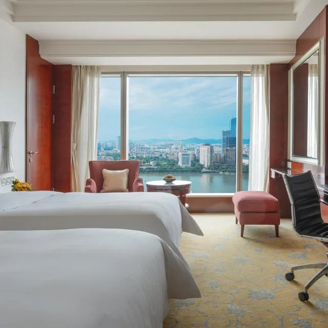 Horizon, Deluxe, Single Bed, River View، Shangri La Guangzhou 5/7