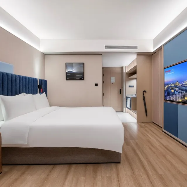غرفة ديلوكس بسرير مزدوج، InterCityHotel Shanghai Hongqiao Airport 1/10