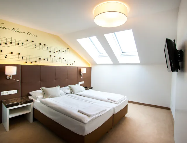 غرفة كومفورت مفردة بسرير مزدوج، Boutique Hotel Donauwalzer 1/4