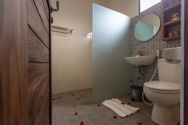 غرفة سوبيريور بسرير كوين، Om Ham Retreat And Resort 10/10