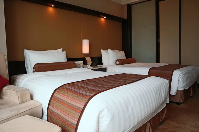 غرفة ديلوكس بسريرين منفصلين، Howard Johnson by Wyndham Huaihai Hotel Shanghai 2/3