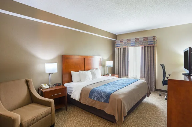 غرفة بسرير كينج لذوي الإعاقة، Comfort Inn Lincoln I-80 2/2