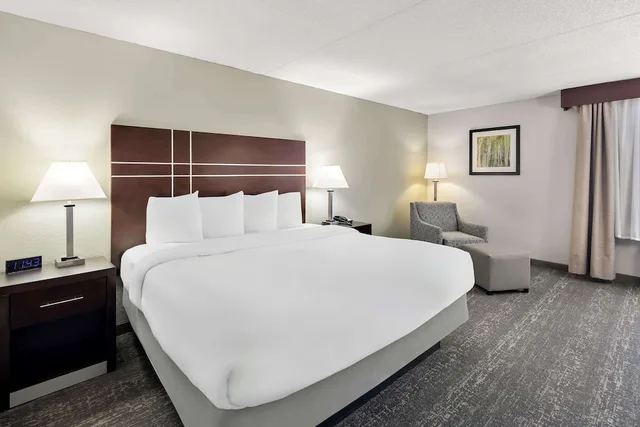 غرفة قياسية بسرير كينج يُسمح فيها بالحيوانات الأليفة، Best Western Luxbury Inn Fort Wayne 2/3