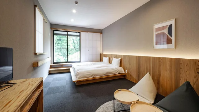 غرفة قياسية بسريرين منفصلين، Beppu Hotel Negura 10/10