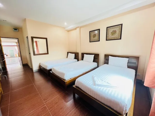 غرفة ديلوكس ثلاثية بسرير فردي، Baan Suan Khun Yaiy Nakhon Nayok 4/9