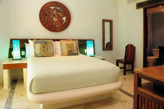شقة سكنية سوبيريور بسريرين كوين بإطلالة على الحديقة بغرفتي نوم بمطبخ، Villas Sacbe Condo Hotel 3/10