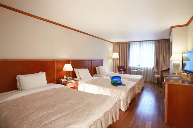 غرفة ديلوكس ثلاثية بسرير مزدوج وسريرين منفصلين، Sejong Hotel 1/2