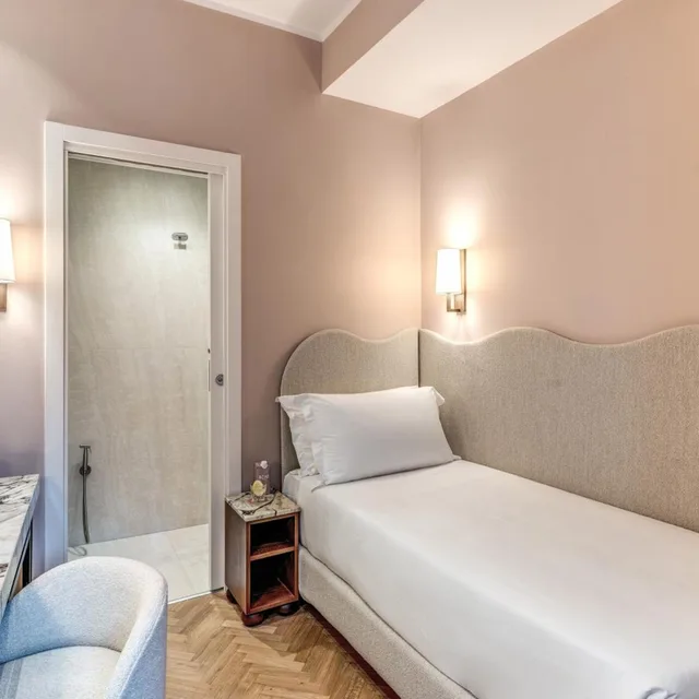 Room, Single, Hotel Fori Imperiali Cavalieri 1/9