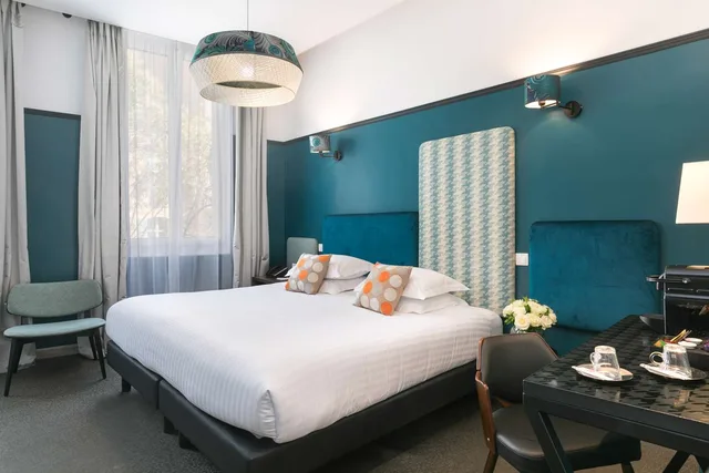 غرفة ديلوكس كبيرة بسرير كينج، Best Western Plus Hotel Brice Garden 5/9