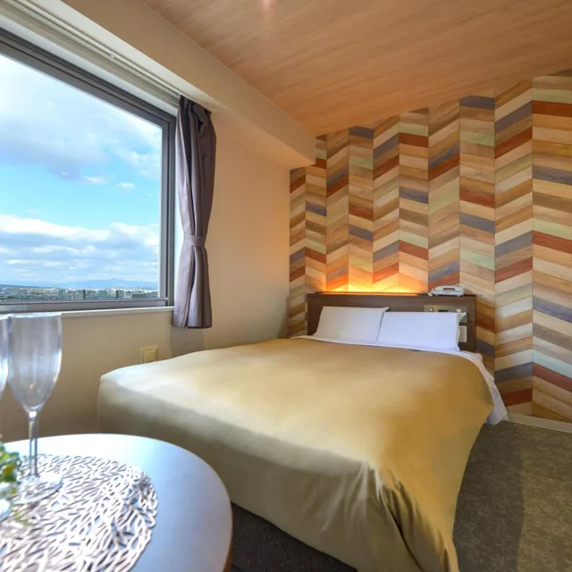 Renovated, Double Bed, Electronic Cigarette Only، Hotel New Gaea Nishikumamoto Ekimae 4/10