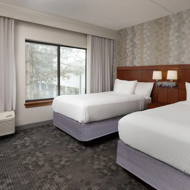 جناح عائلي بسريرين كوين بغرفة نوم واحدة مع أريكة، Courtyard Chicago Wood Dale/Itasca 2/3