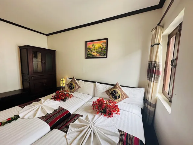 غرفة ديلوكس بسريرين منفصلين، Thatsaphone Hotel 1/10