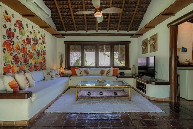 فيلا عائلية بخمسة أسرّة وسرير كوين بغرفتي نوم، Villas De Trancoso 8/10