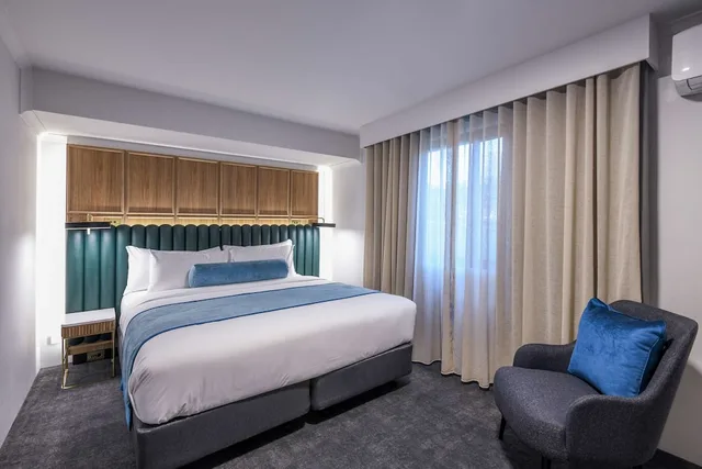 شقة بسرير كينج بغرفة نوم واحدة بمطبخ، Powerhouse Hotel Tamworth By Rydges 1/4