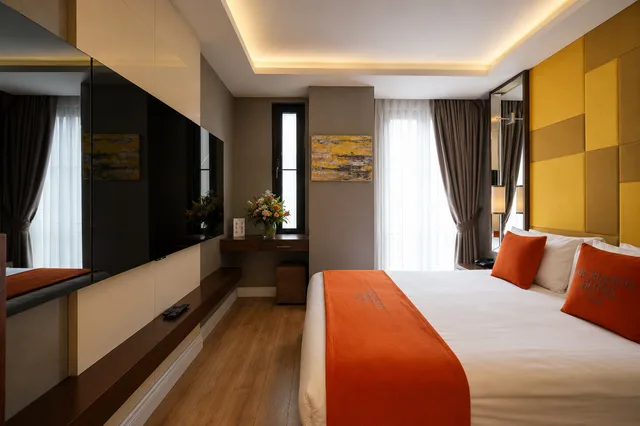 غرفة قياسية بسرير مزدوج وسرير فردي، The Biancho Hotel Pera 1/3