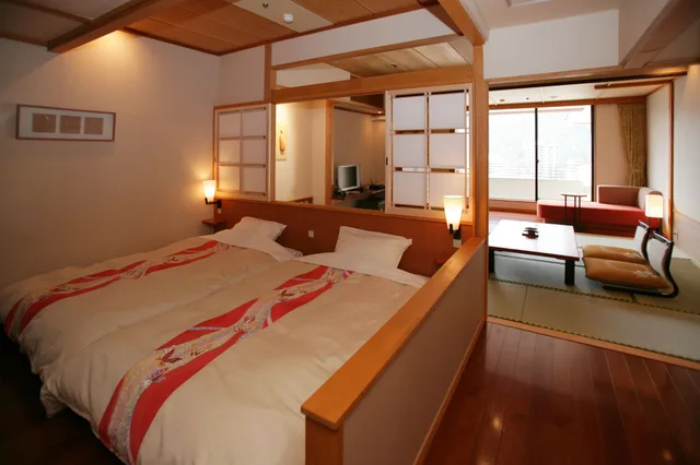 جناح ياباني بسريرين منفصلين وفرشتي فوتون للمدخنين، KINUGAWA GRAND HOTEL YUME NO TOKI 2/4