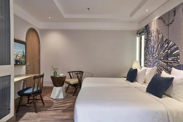 غرفة ديلوكس بسريرين منفصلين، Sofiana My Khe Hotel Spa 1/4