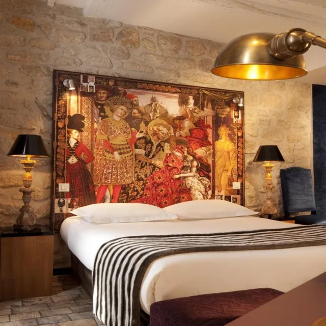 Room, Double Bed, River or River View, Hotel Le Notre Dame Saint Michel 2/2