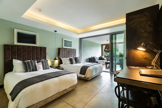 غرفة قياسية بسريرين مزدوجين، The Charlee Hotel 6/10