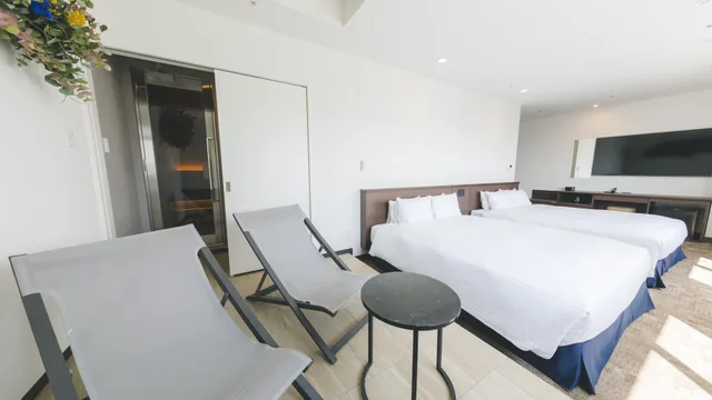 Tower, Spa, Twin Beds, Queen Bed, Sauna، Seaside Hotel Maiko Villa Kobe 1/1