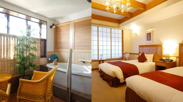 Honkan, Standard, Twin Beds, Outdoor Bath، Takayama Green Hotel - Keio Group Hotels 1/1